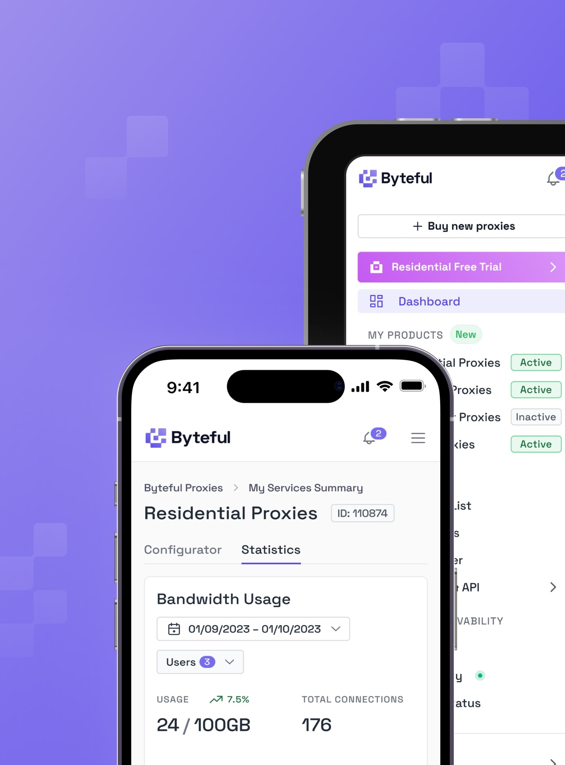 Ping Proxies Dashboard